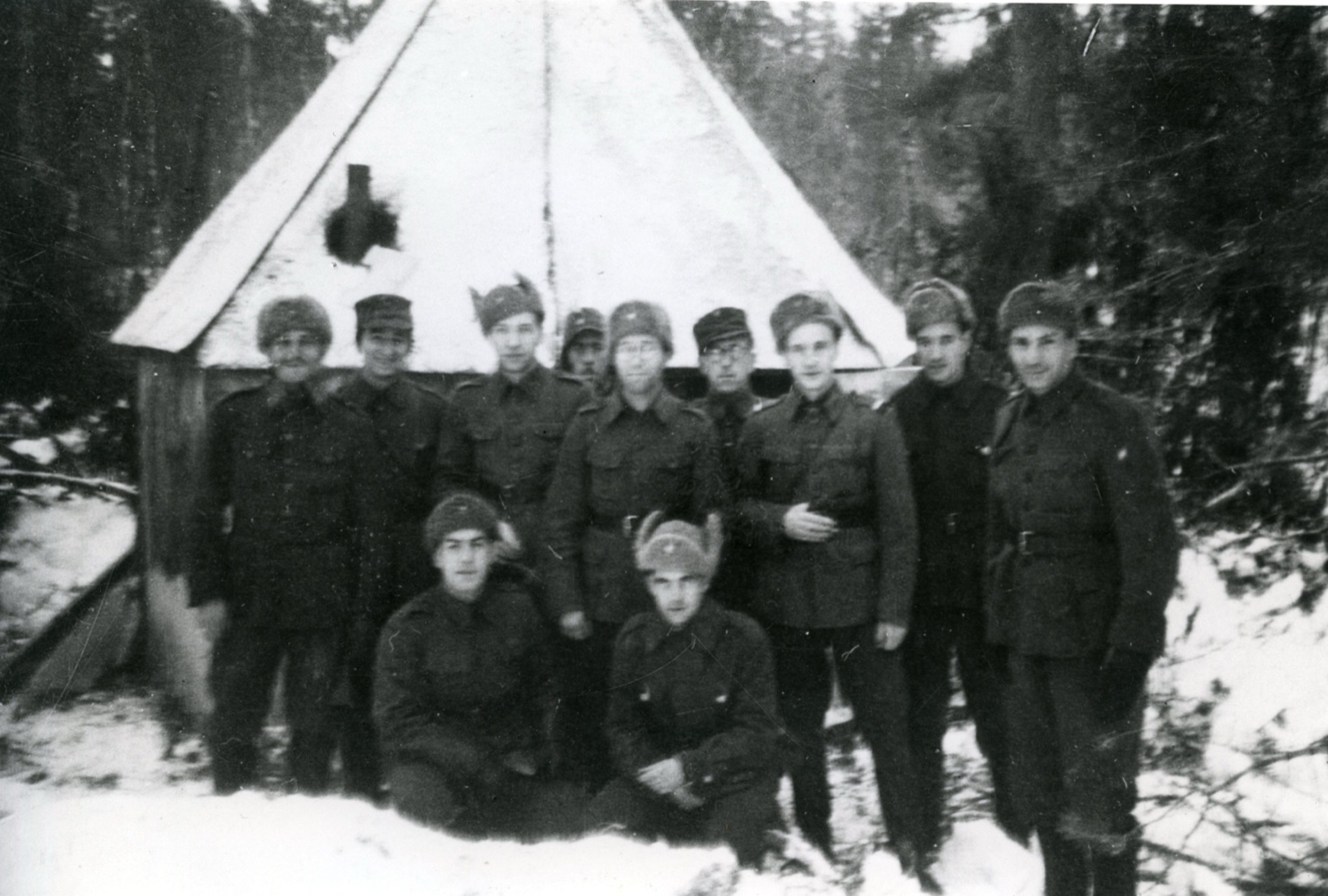 Scholkan shul, kenttäsynagoga jatkosodan rintamalla