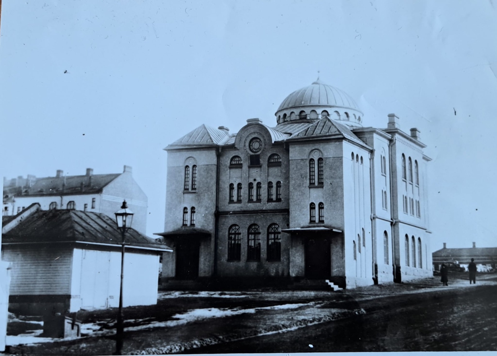 Turun synagoga pian valmistumisensa jälkeen